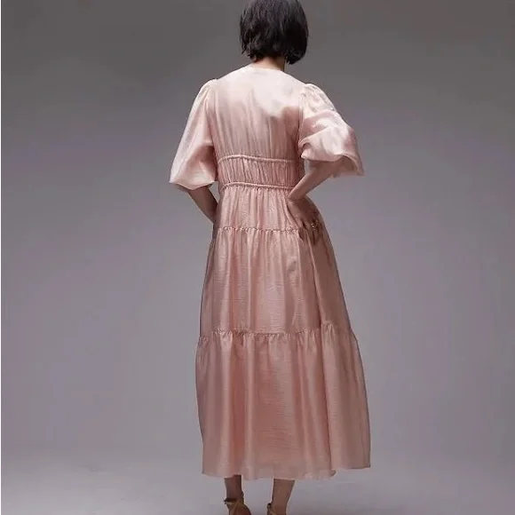 & Other Stories Pink Maxi Dress - Picture 3 of 6